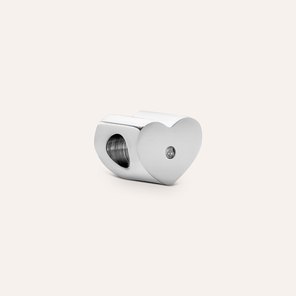 Bead Essential Code Acciaio Cristallo - Beads Donna | Stroili