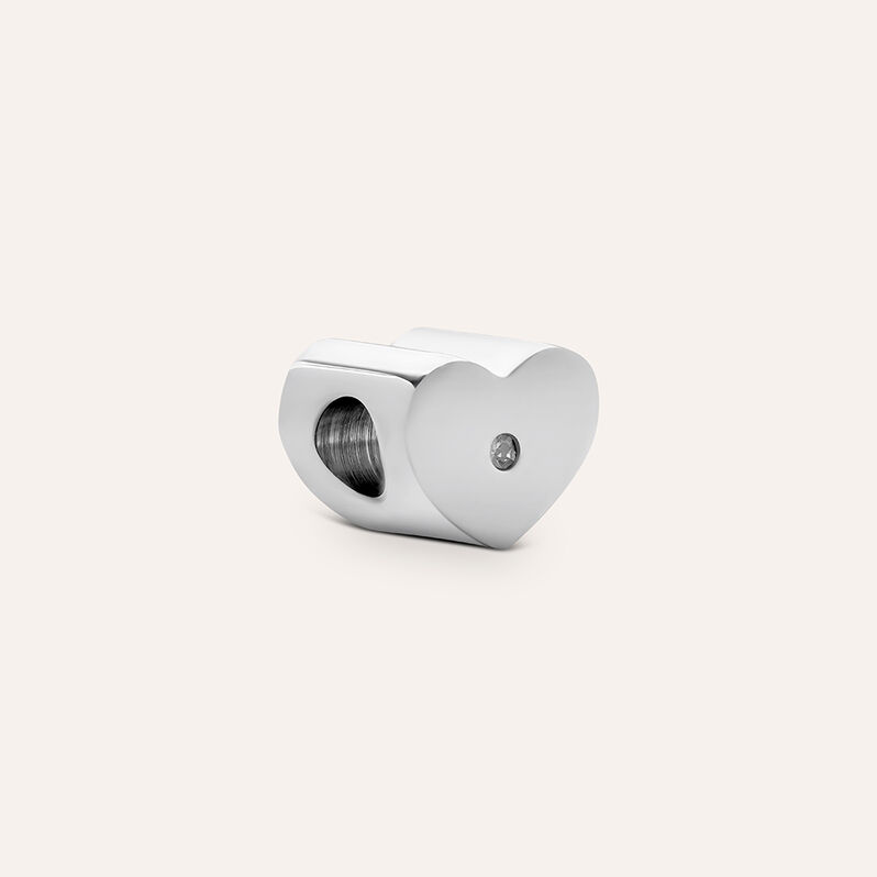 Bead Essential Code Acciaio Cristallo - Beads Donna | Stroili