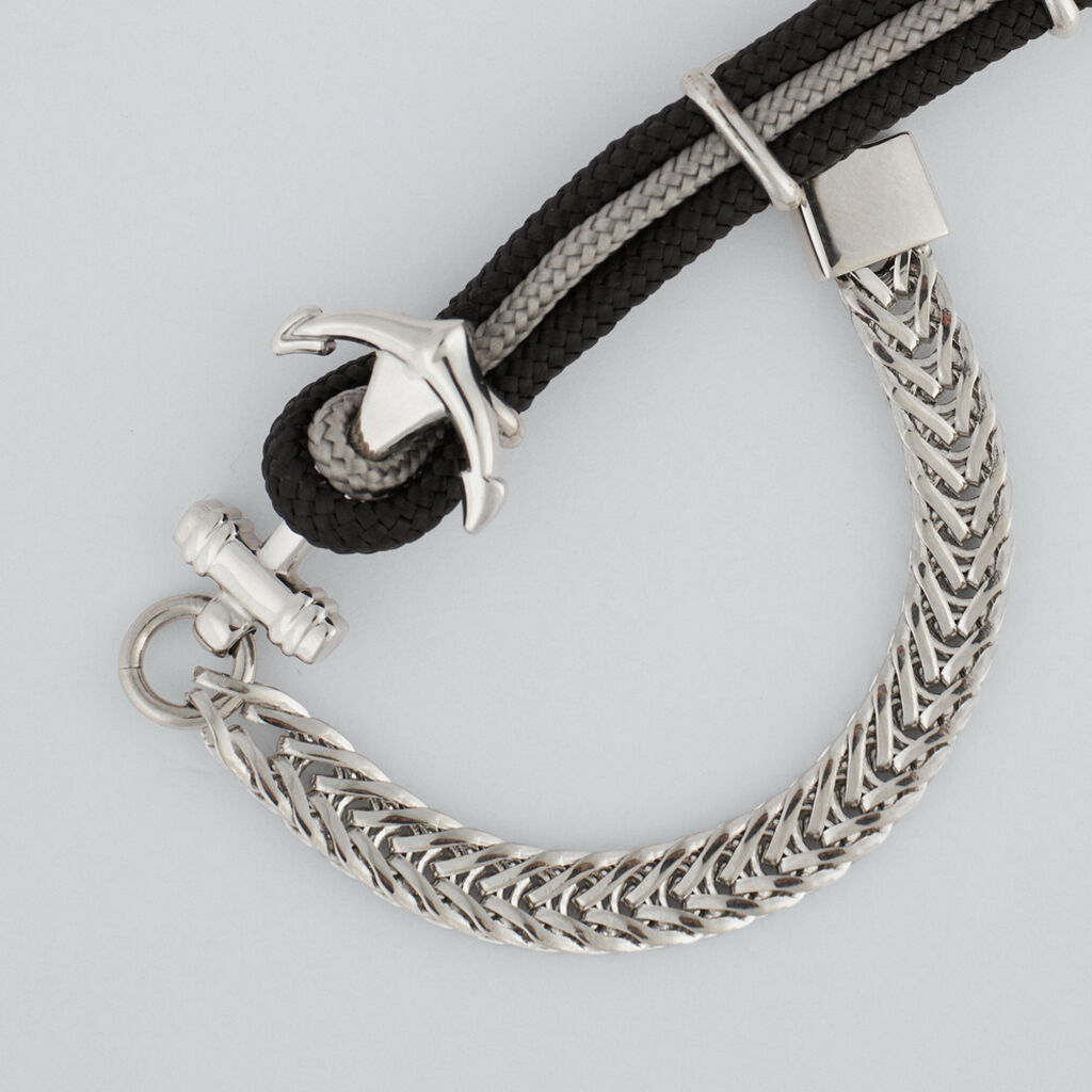 Bracciale Man Code Acciaio - Bracciali Uomo | Stroili