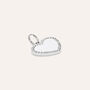 Pendente Pet Tag Acciaio Cristallo