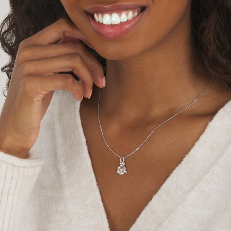 Charm in argento e smalto angioletto - Charms Donna | Stroili