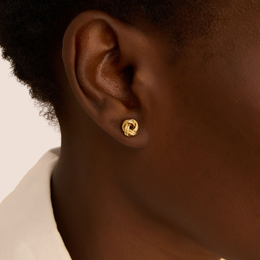 Orecchini Lobo Isabelle Oro Giallo