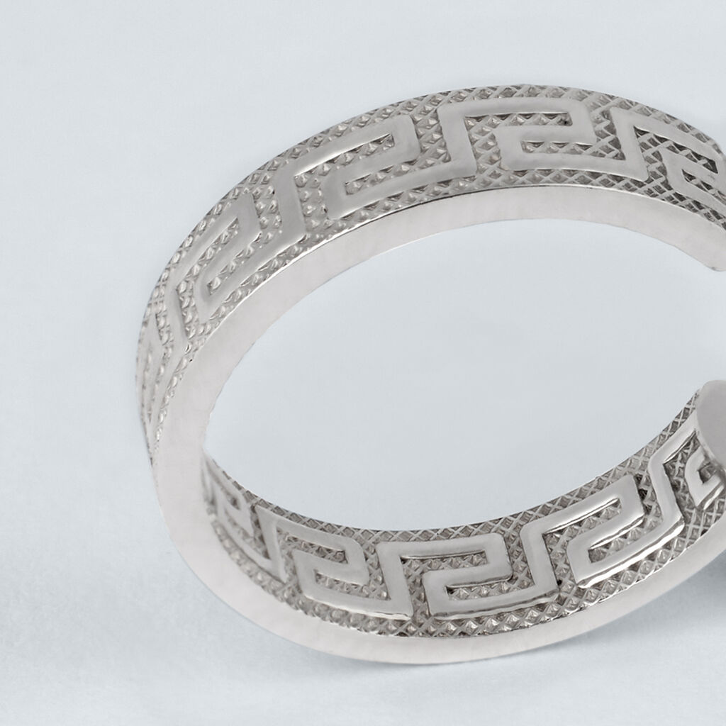Orecchini A Cerchio Toujours Oro Bianco - Orecchini a Cerchio Donna | Stroili