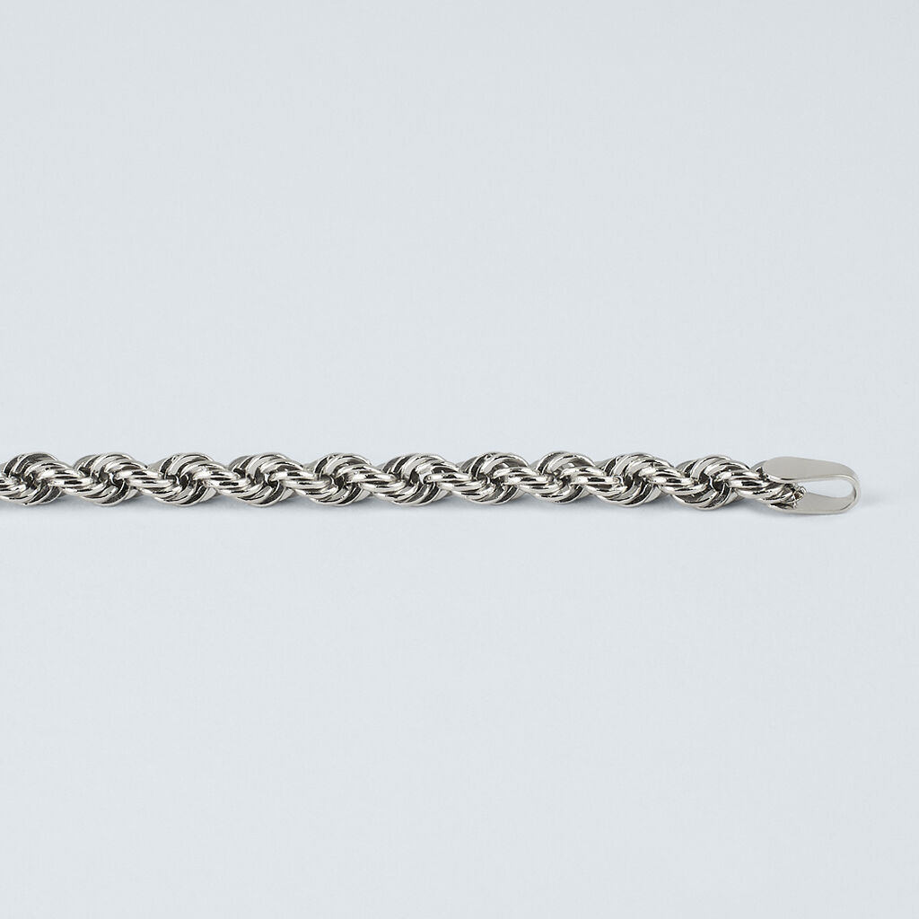 Bracciale Catena Colette Oro Bianco - Bracciali Donna | Stroili