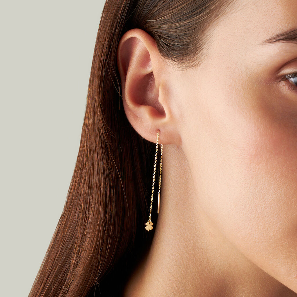 Mono Orecchino Pendente Beverly Oro Giallo - Mono Orecchino Donna | Stroili