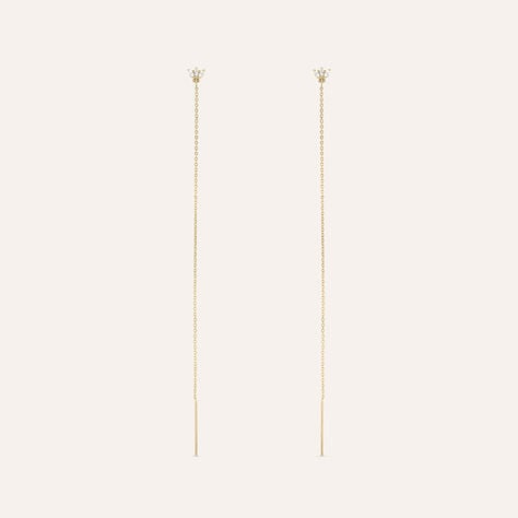 Orecchini Pendenti Golden Dreams Placcato Oro Giallo - Orecchini Pendenti Donna | Stroili