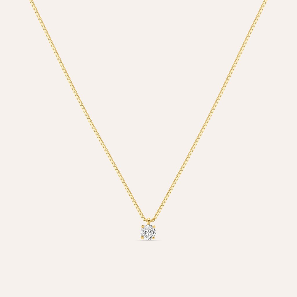 Collana Firmamenti Oro Giallo Diamante