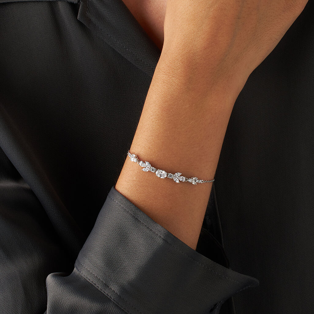 Bracciale Silver Elegance Argento Rodiato Cubic Zirconia - Bracciali Donna | Stroili