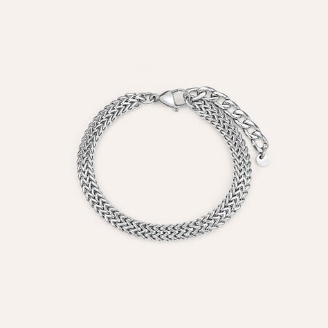 Bracciale Catena Man Code Acciaio - Bracciali Unisex | Stroili