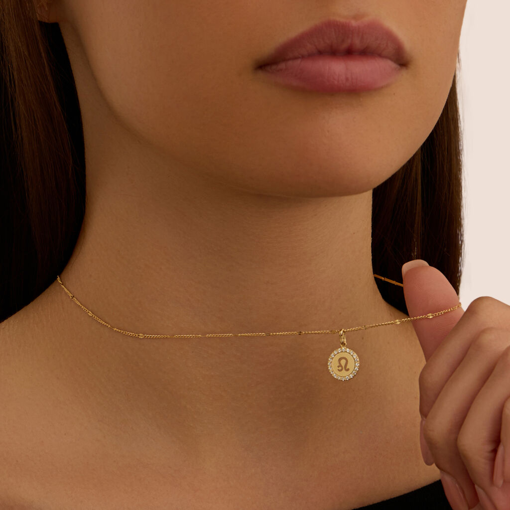 Pendente Poème Oro Giallo Cubic Zirconia - Ciondoli Donna | Stroili