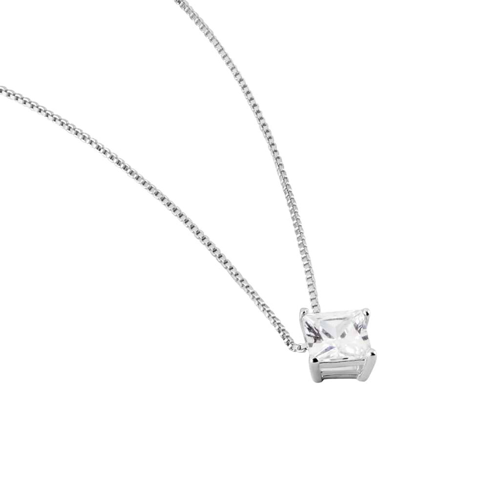 Collana Punto Luce Silver Elegance Argento Rodiato Cubic Zirconia - Collane Punto Luce Donna | Stroili