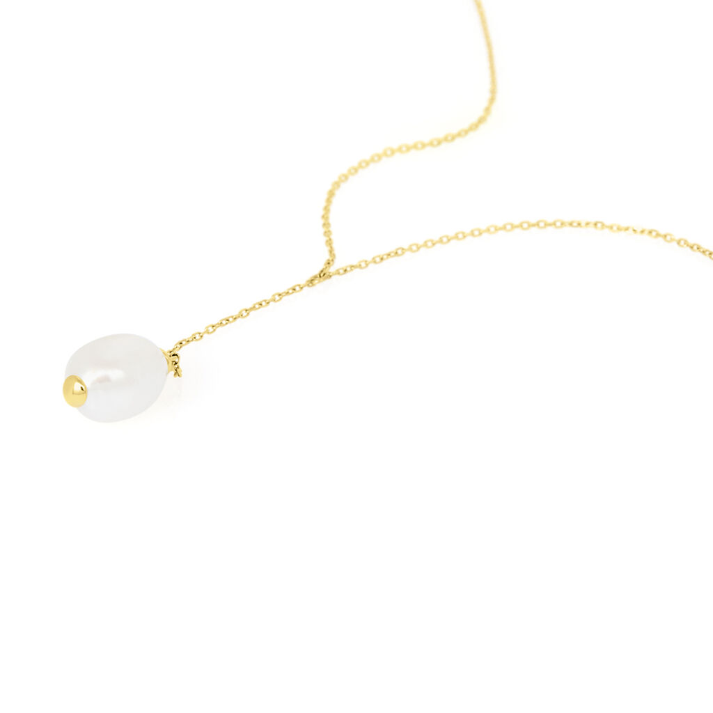 Collana Gabrielle Oro Giallo Perla D'Acqua Dolce - Collane Donna | Stroili
