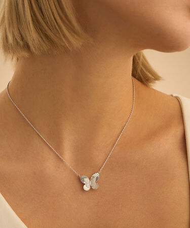Collana Silver Moments Argento Rodiato Cubic Zirconia