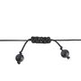 Bracciale Man Code Ottone Nero Labradorite