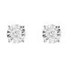 Orecchini Lobo Punto Luce Diamotion Oro Bianco Diamante - Orecchini a Lobo Donna | Stroili