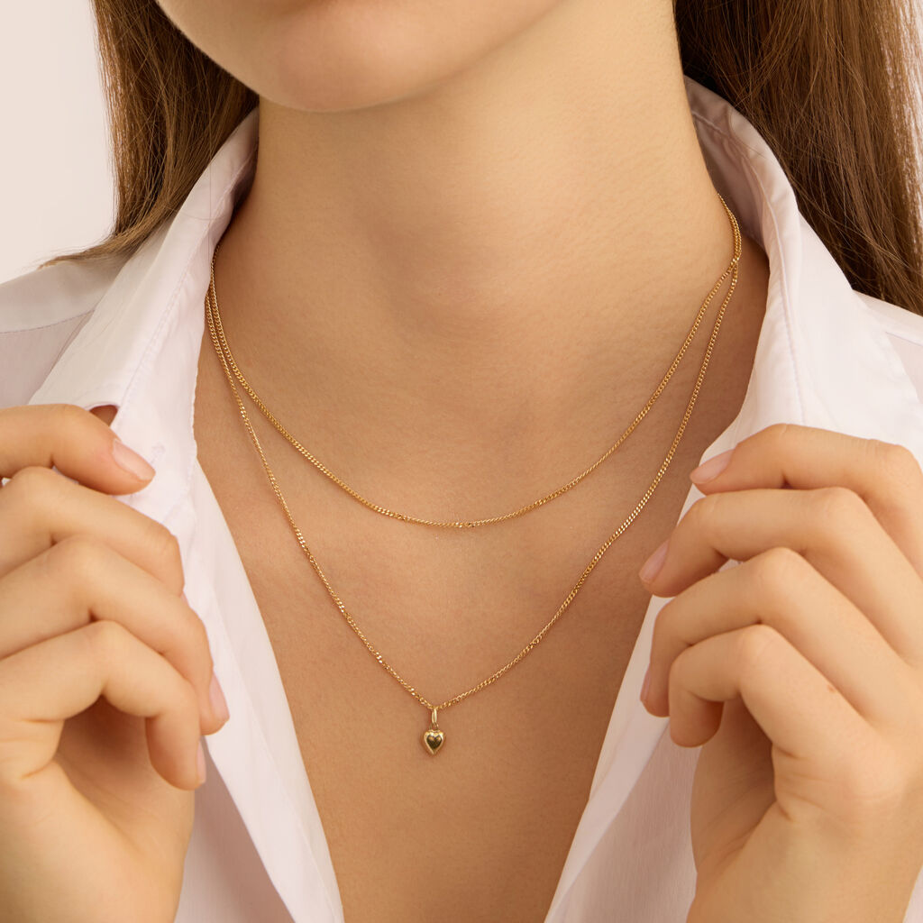 Pendente Poème Oro Giallo - Ciondoli con Incisione Donna | Stroili