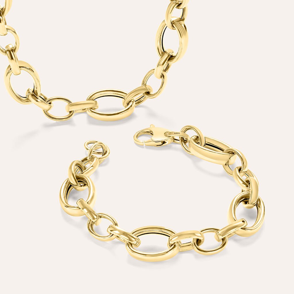 Bracciale Catena Gold Essence Oro Giallo - Gioielli Donna | Stroili