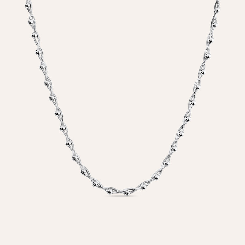 Catena Silver Collection Argento Rodiato - Collane Catena Donna | Stroili