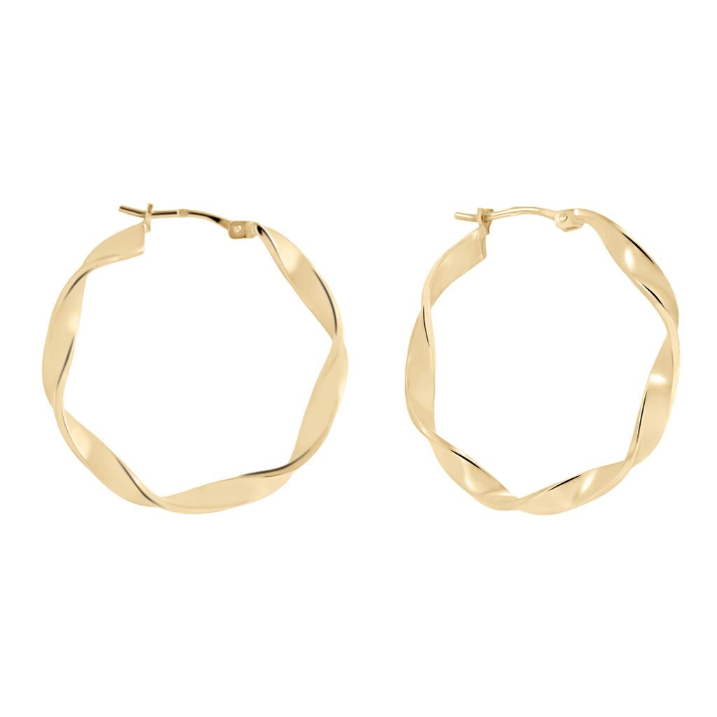 Orecchini A Cerchio Golden Dream Placcato Oro Giallo - Orecchini a Cerchio Donna | Stroili