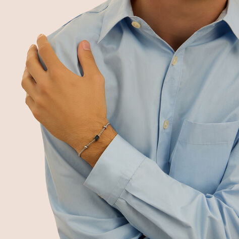 Bead Essential Code Acciaio - Beads Uomo | Stroili