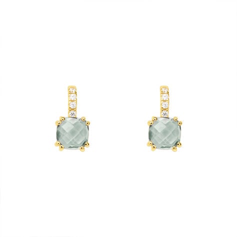 Orecchini Lobo Punto Luce Amélie Oro Giallo Ametista Cubic Zirconia - Orecchini a Lobo Donna | Stroili