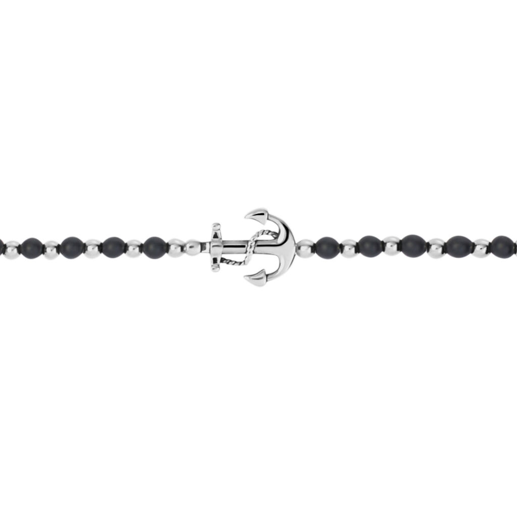 Collana Man Code Acciaio Agata - Bracciali Uomo | Stroili