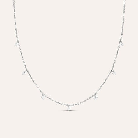 Collana Silver Elegance Argento Rodiato Cubic Zirconia - Collane Donna | Stroili