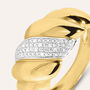 Anello Fascia Sophia Oro Giallo Diamante
