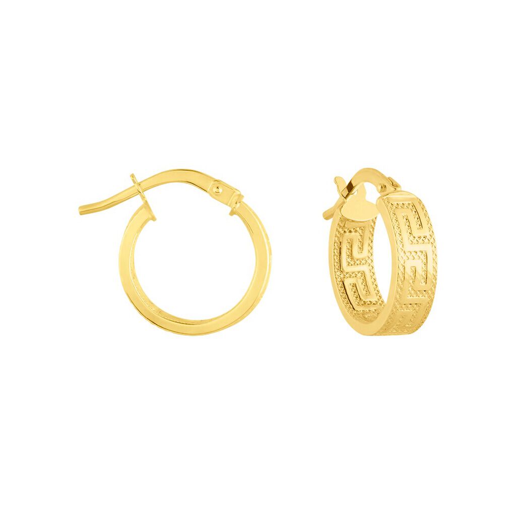 Orecchini A Cerchio Toujours Oro Giallo - Orecchini a Cerchio Donna | Stroili