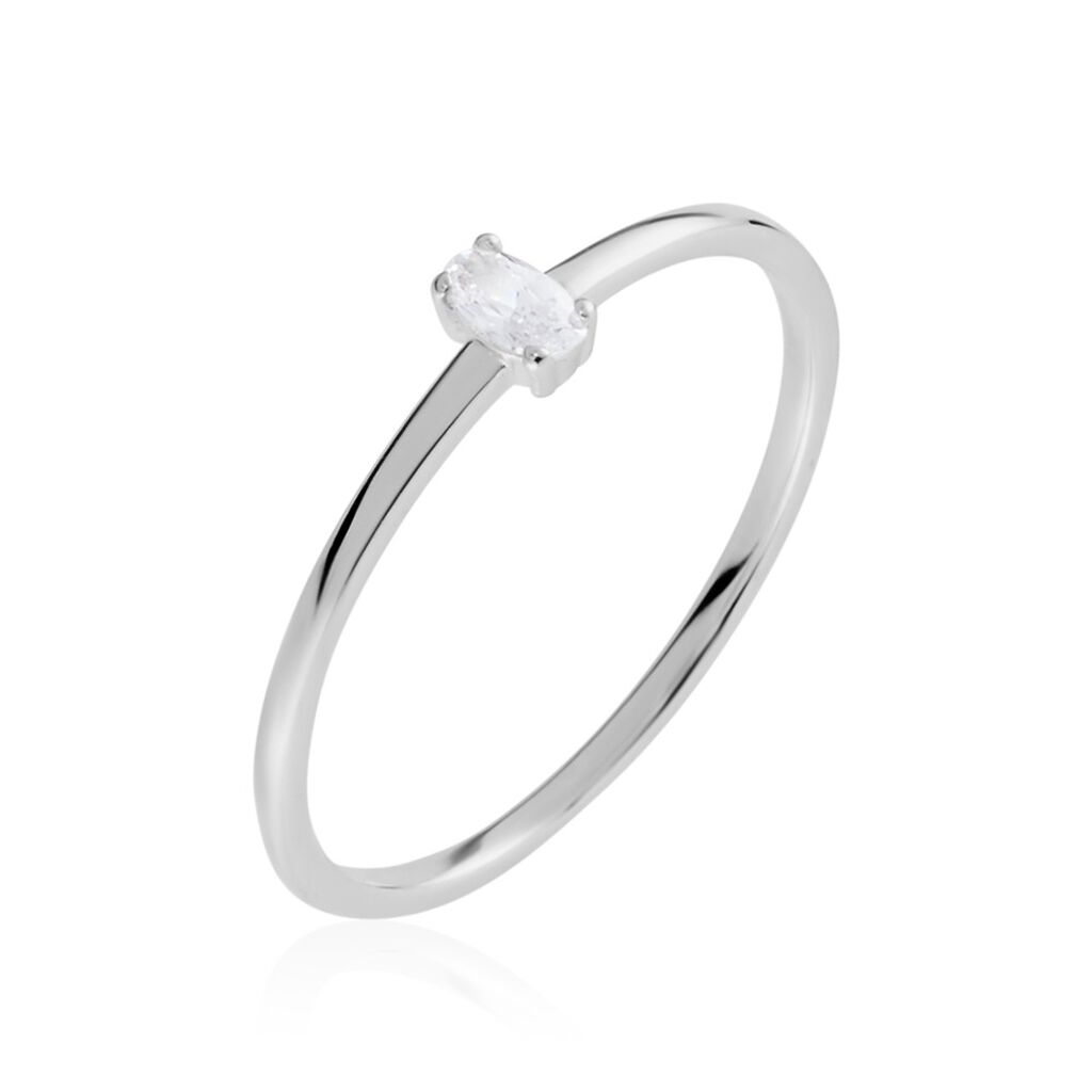 Anello Silver Elegance Argento Rodiato Cubic Zirconia - Anelli con Pietre Donna | Stroili