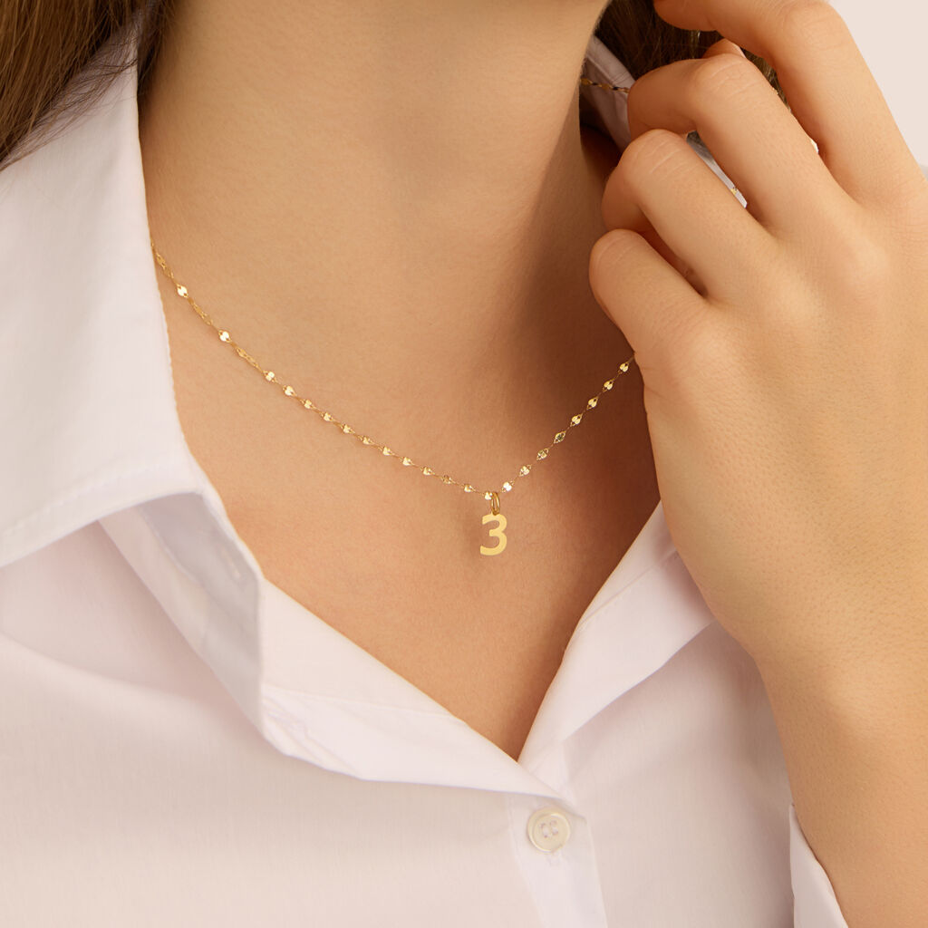 Pendente Poème Oro Giallo