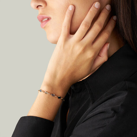 Bracciale Golden Dream Placcato Oro Giallo Cristallo - Bracciali Amicizia Donna | Stroili