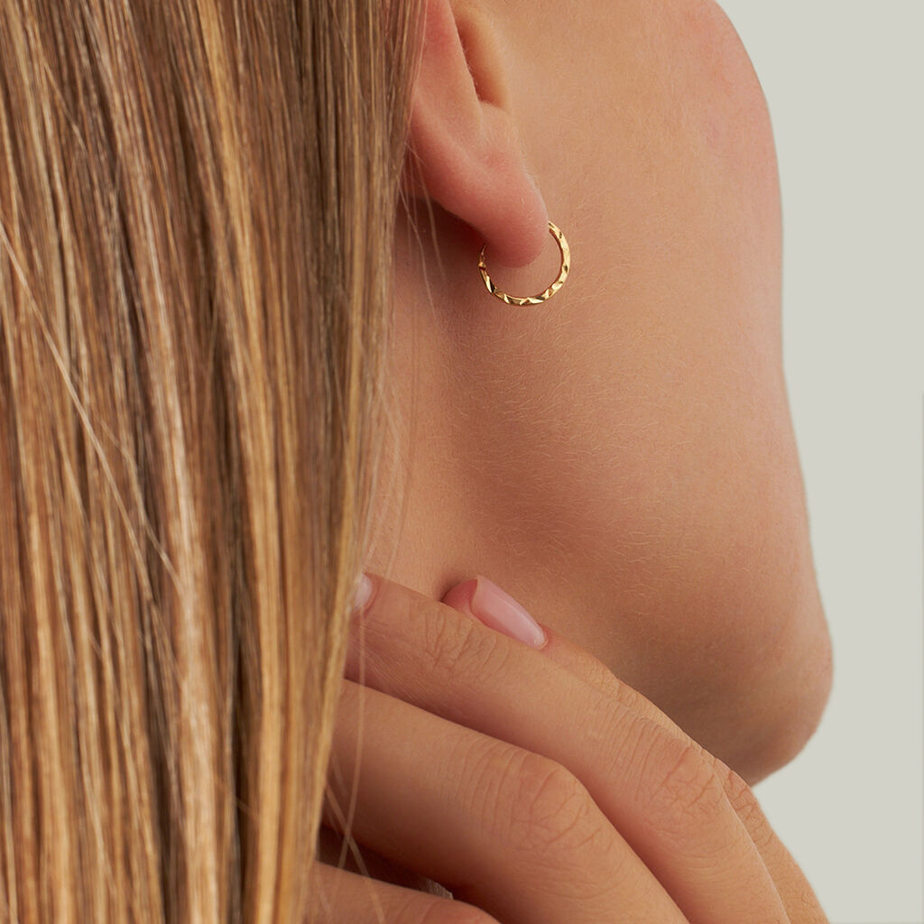 Orecchini A Cerchio Toujours Oro Giallo - Orecchini a Cerchio Donna | Stroili