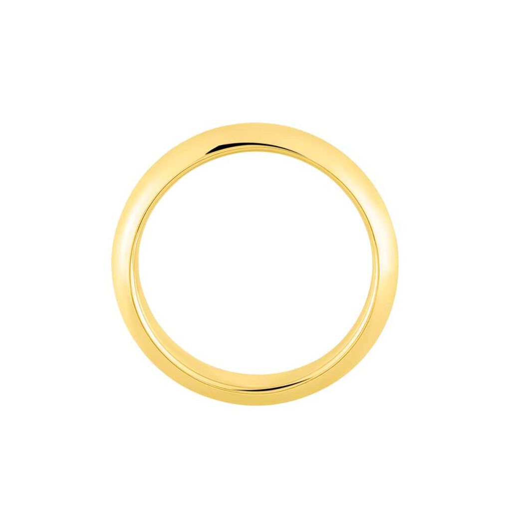 Fede Classica Leggera 4.5 mm Oro Giallo - Anelli con Incisione Unisex | Stroili