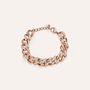 Bracciale Catena Lady Phantasya Acciaio Rosa Cristallo