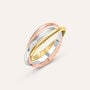 Fede Classica 1.98 mm Oro Tricolore