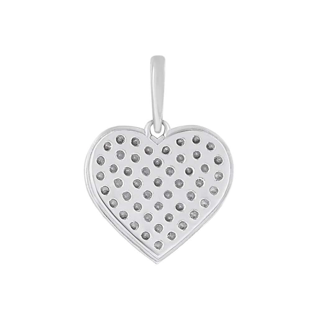 Pendente Poème Oro Bianco Cubic Zirconia - Ciondoli Donna | Stroili