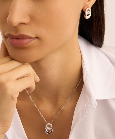 Collana Silver Shine Argento Rodiato Cubic Zirconia
