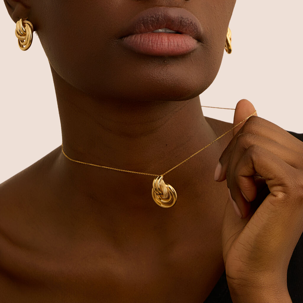 Orecchini Pendenti Isabelle Oro Giallo