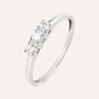 Anello Trilogy Firmamenti Oro Bianco Diamante