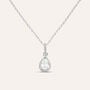 Collana Punto Luce Silver Elegance Argento Rodiato Cubic Zirconia
