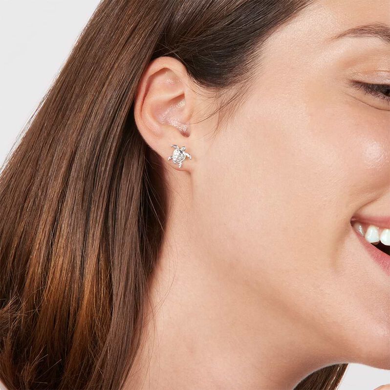 Orecchini Lobo Silver Collection Argento Rodiato - Orecchini a Lobo Donna | Stroili