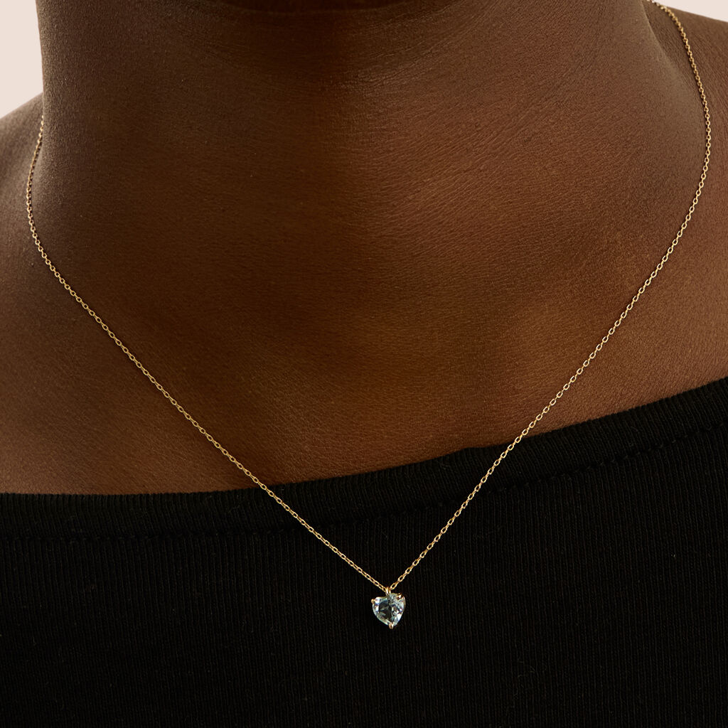 Collana Amélie Oro Giallo Topazio