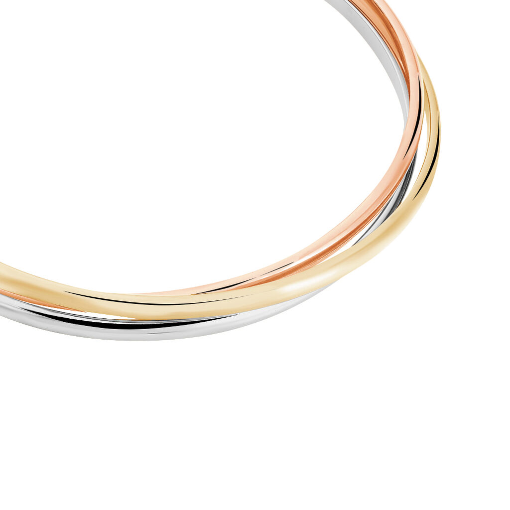 Bangle Golden Dream Placcato Oro Tricolore - Bracciali Rigidi Donna | Stroili