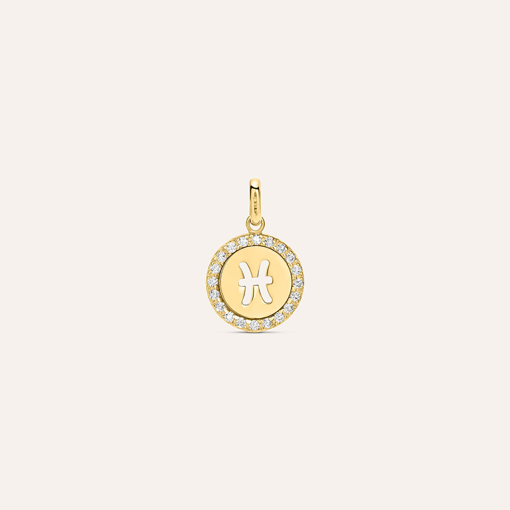 Pendente Poème Oro Giallo Cubic Zirconia - Ciondoli Donna | Stroili