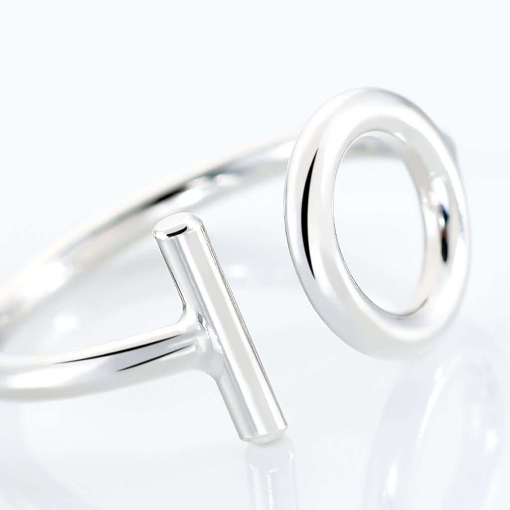 Anello Silver Collection Argento Rodiato