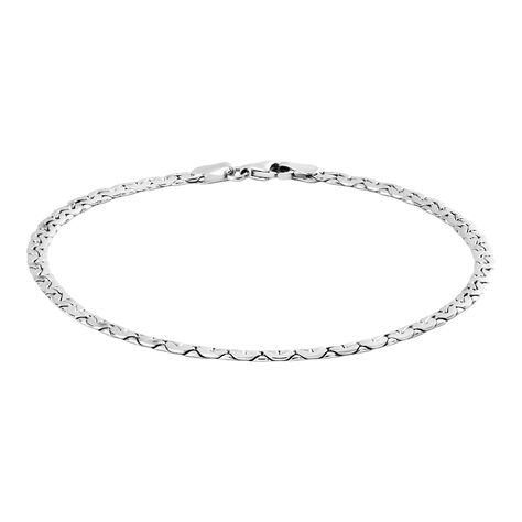 Bracciale Catena Colette Oro Bianco - Bracciali Donna | Stroili