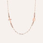 Collana Rosario Silver Soul Argento Rosa Cristallo