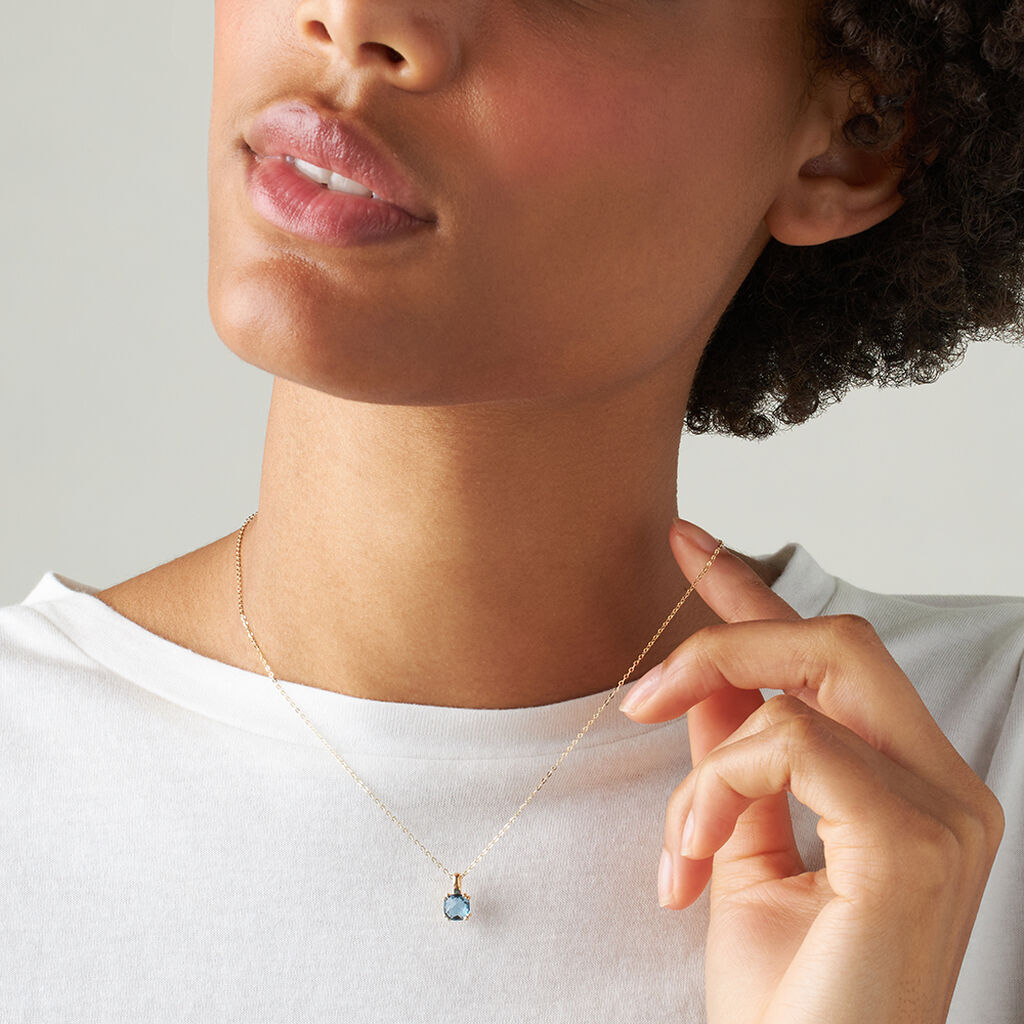 Collana Punto Luce Amélie Oro Giallo Topazio - Collane Punto Luce Donna | Stroili