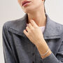 Bangle Desideria Argento Nobile Rodiato